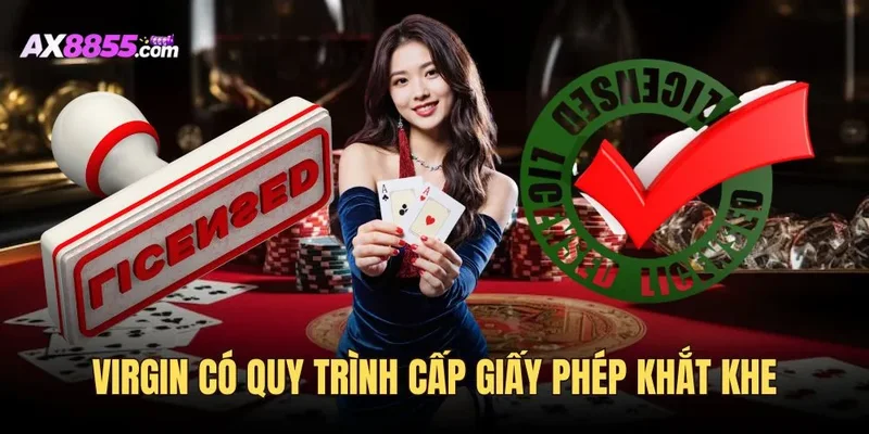 Giấy phép hoạt động từ Virgin 