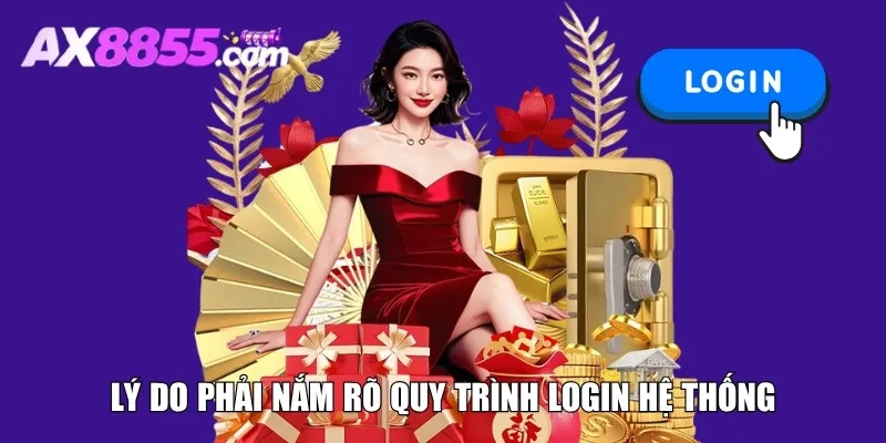 Lý do phải nắm rõ quy trình login hệ thống