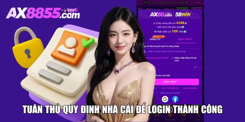 Điều kiện để đăng nhập thành công